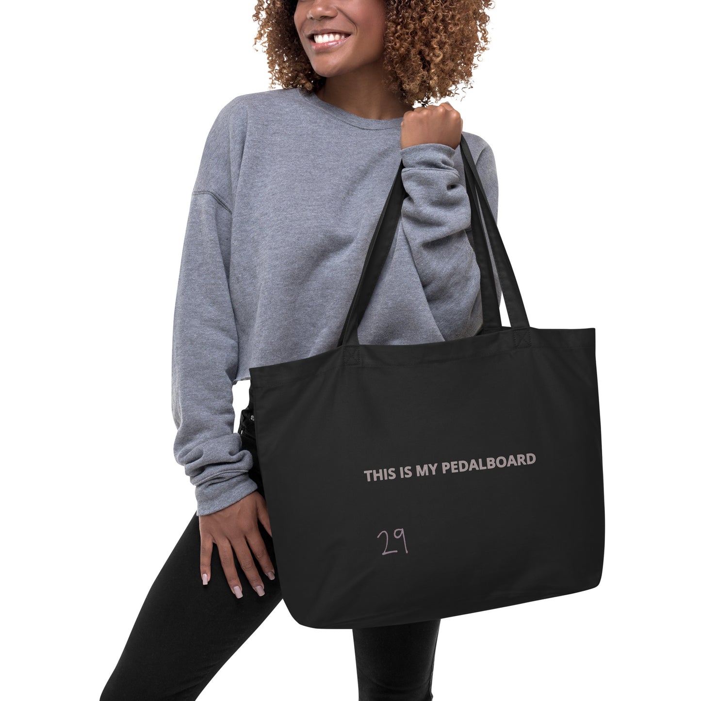 "This is my pedalboard" tote bag
