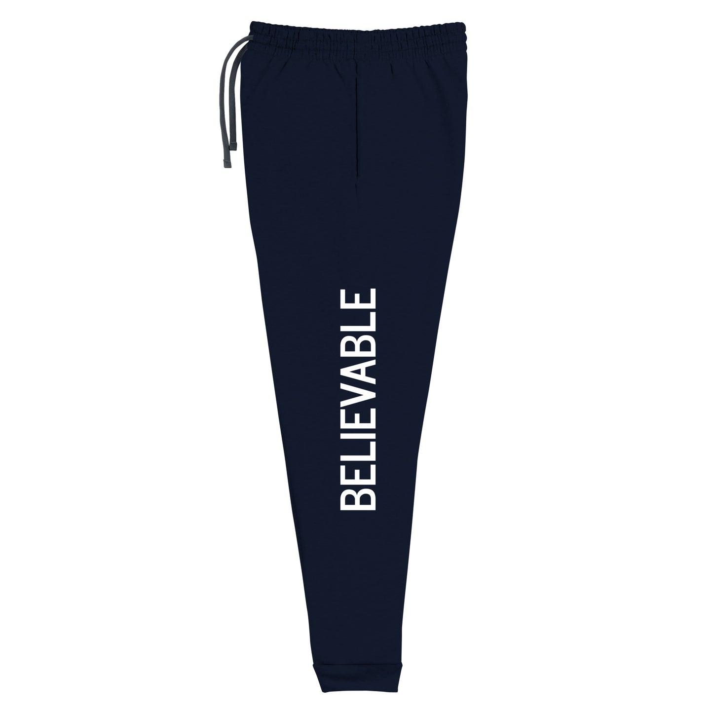 BELIEVABLE Unisex Joggers