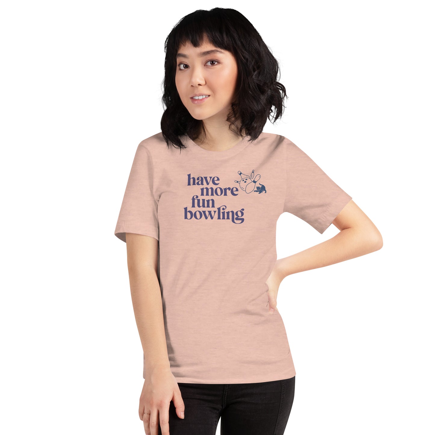"Have More Fun Bowling" Alice Howard T-Shirt