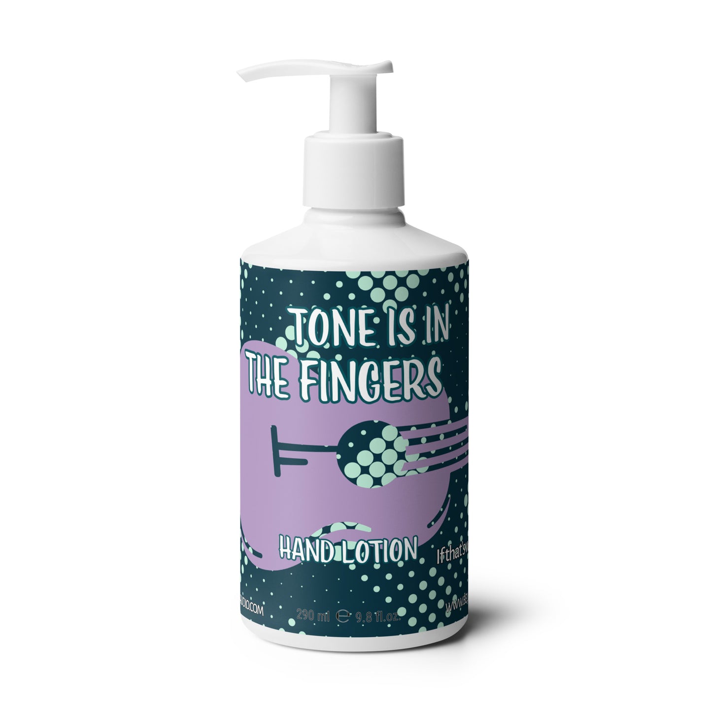 "Tone Is In The Fingers" refreshing hand & body lotion