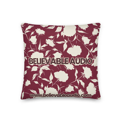 Mic Choices Throw Pillow