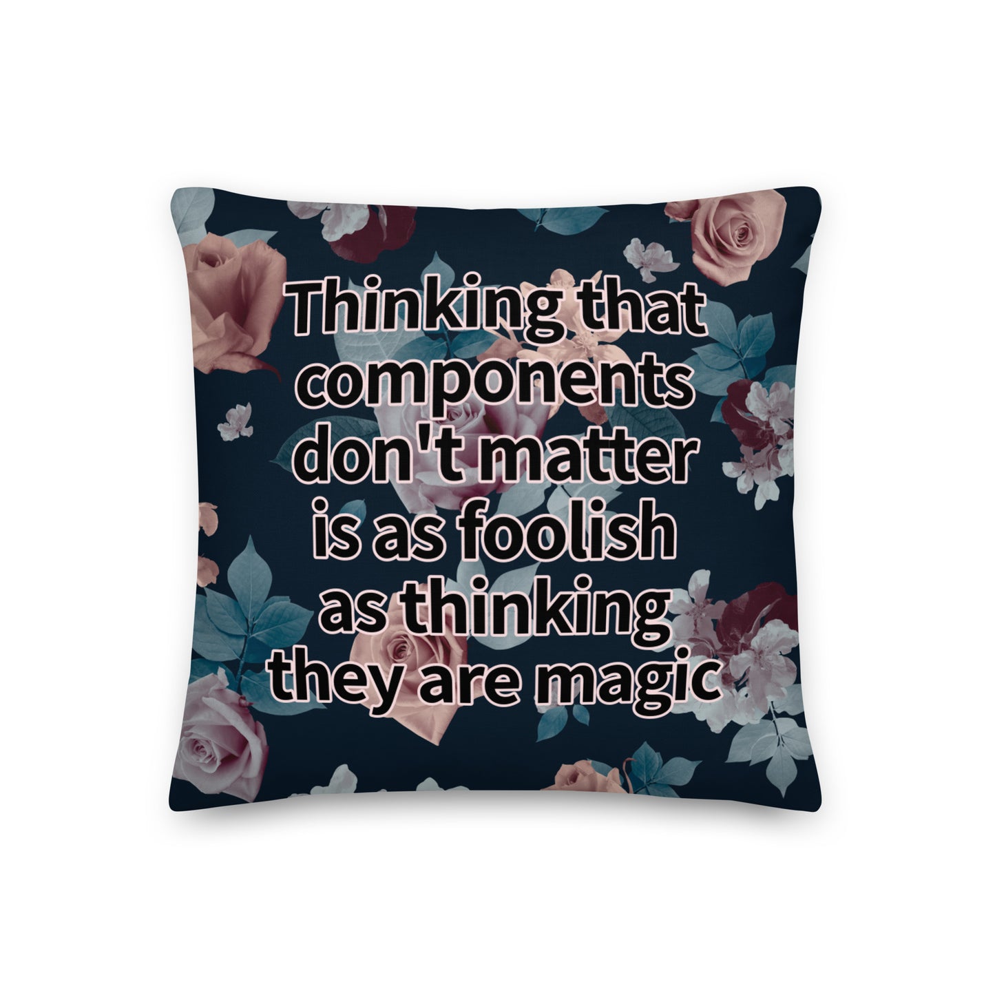 Components Matter Throw Pillow