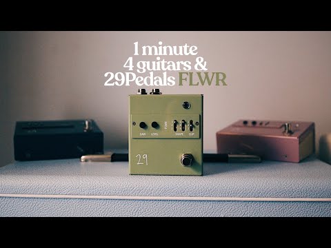 29 pedals flwr 29 Pedals FLWR – Believable Audio