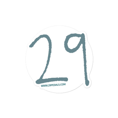 29 Pedals Logo Sticker