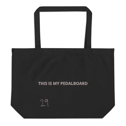 "This is my pedalboard" tote bag