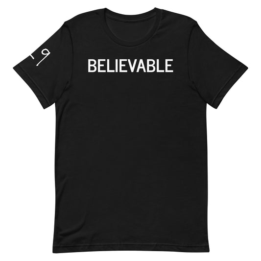 BELIEVABLE Logo T-Shirt