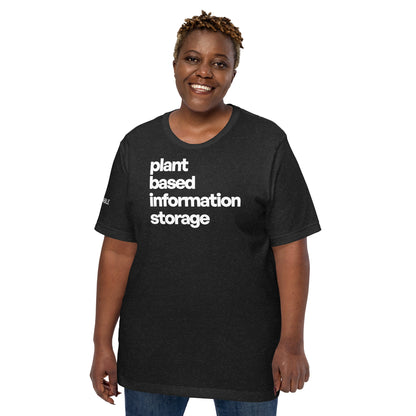 Plant-Based Information Storage T-Shirt