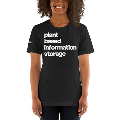 Plant-Based Information Storage T-Shirt