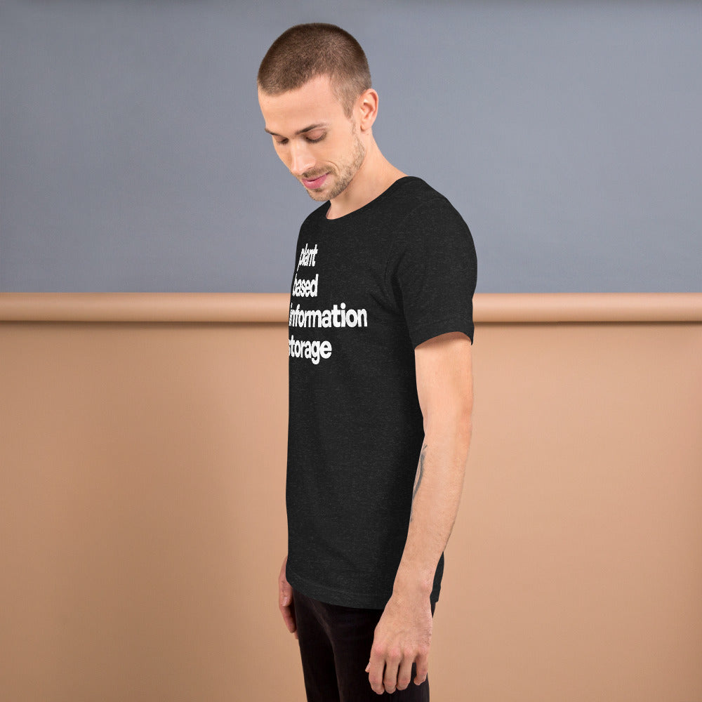 Plant-Based Information Storage T-Shirt
