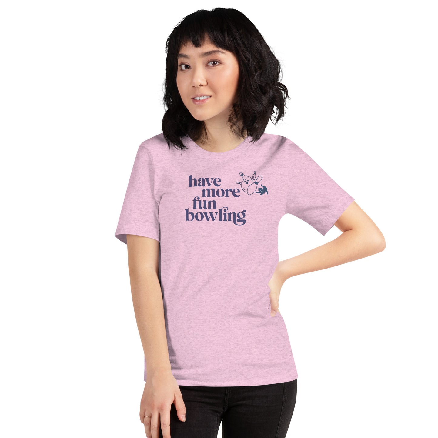"Have More Fun Bowling" Alice Howard T-Shirt