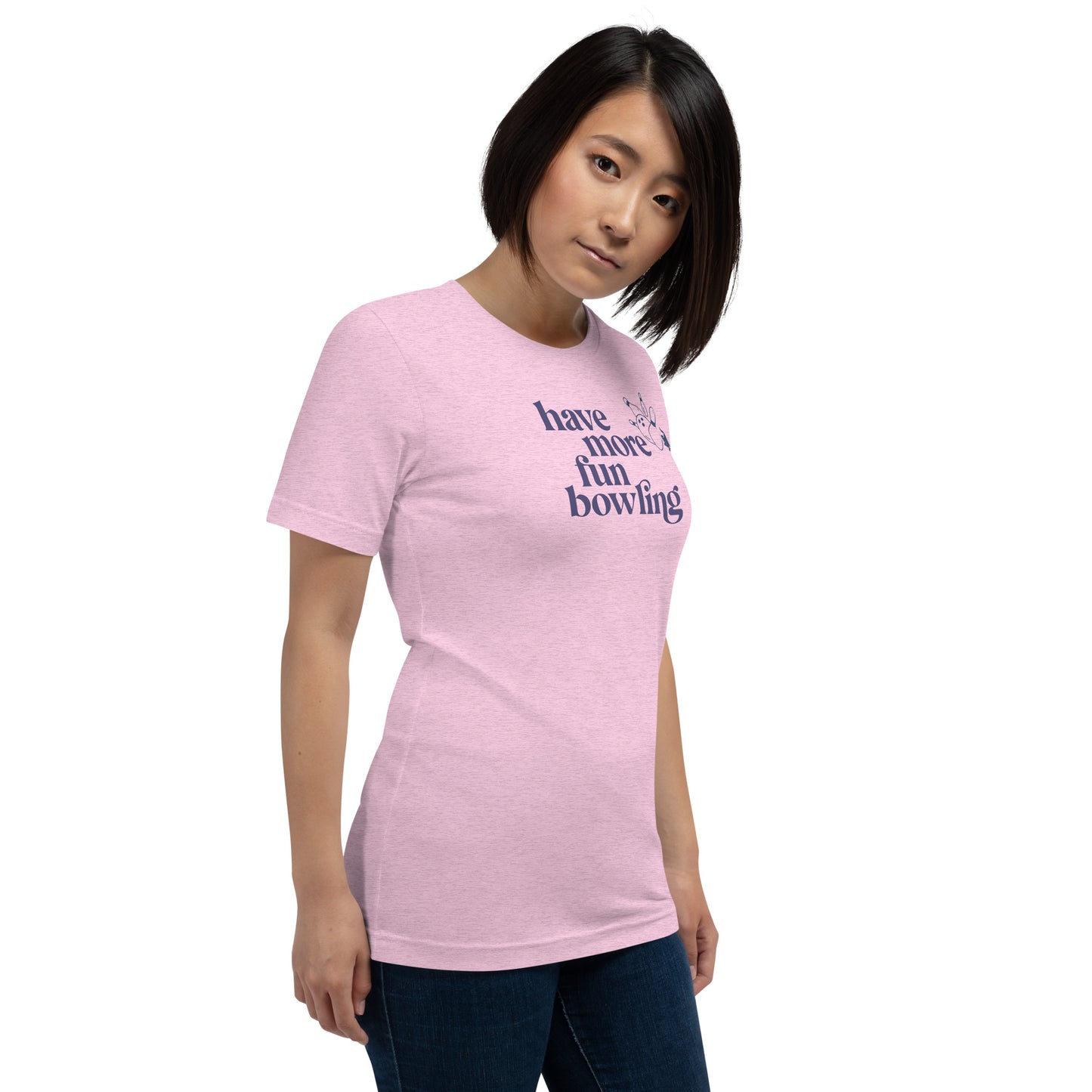 "Have More Fun Bowling" Alice Howard T-Shirt