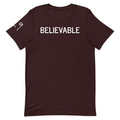 BELIEVABLE Logo T-Shirt